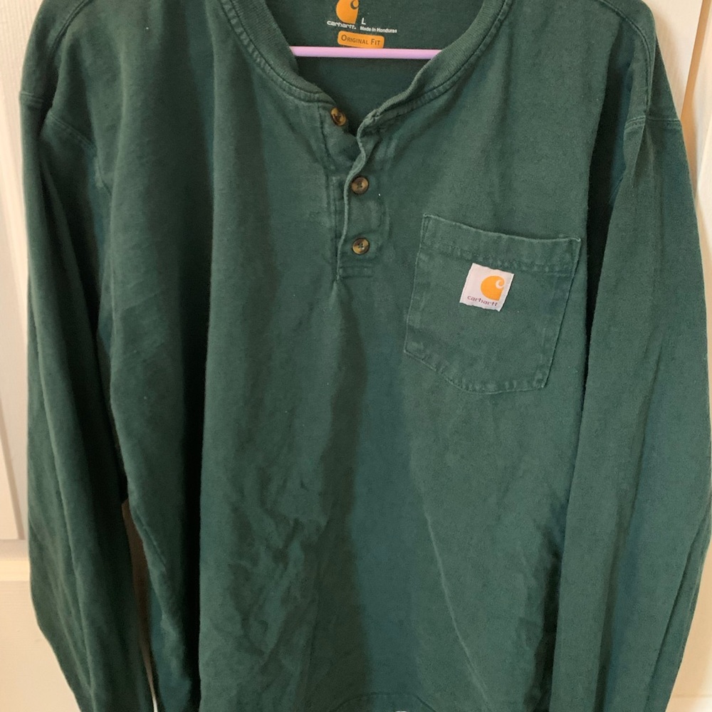 Carhartt long sleeve with buttons